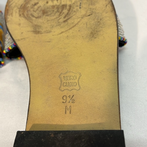 Vaneli Embroidered and Beaded Slides Size 9.5 - Picture 6 of 10